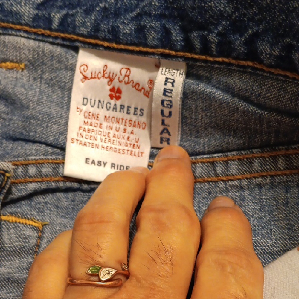 Lucky Brand Blue Flare Jeans - Picture 5 of 8